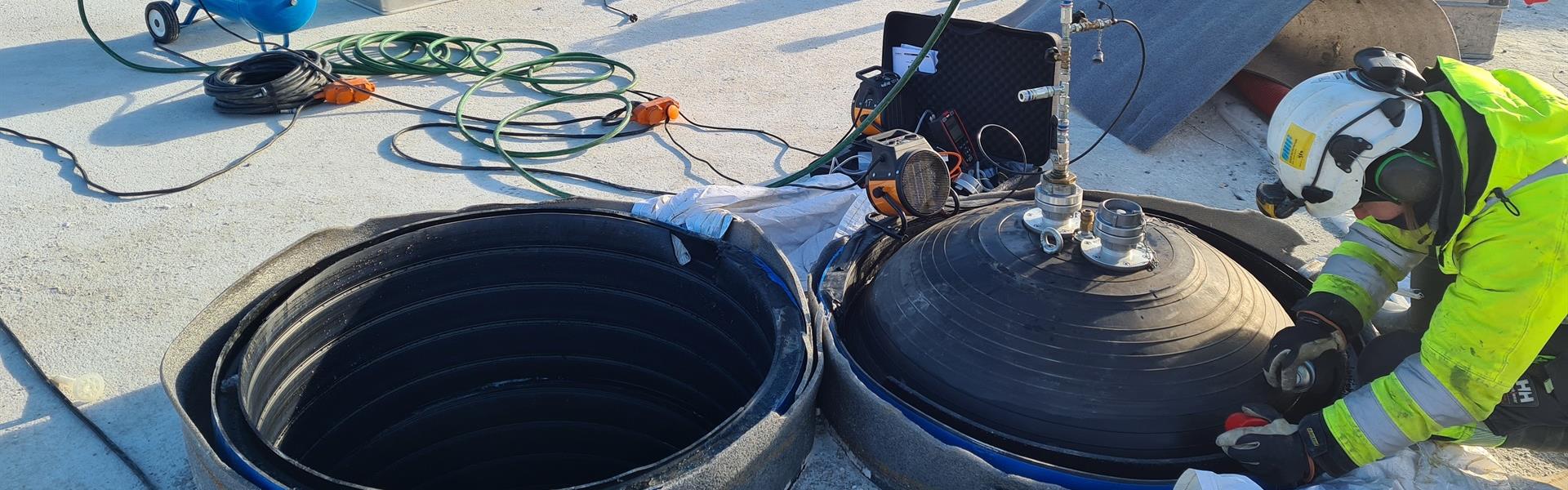 Marine Tech¤Trykktesting/Lekasjekontroll